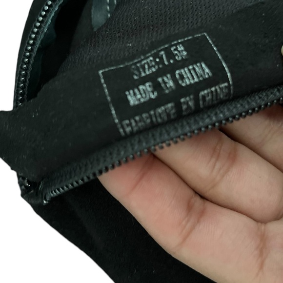 JEFFREY CAMPBELL Perouze Black Over The Knee Suede Heeled Boots - Picture 14 of 14